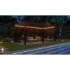 Pergola Tarasowa Aluminiowa MIRADOR Premium 111 Delux - 3 x 6 m Antracyt - sterowana elektrycznie